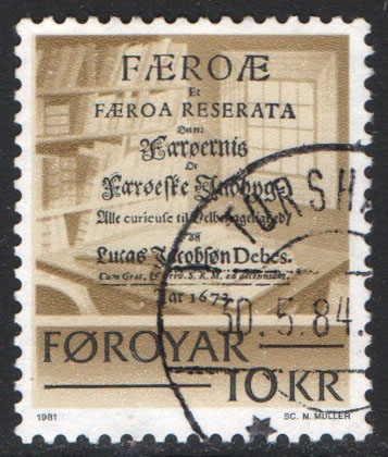 Faroe Islands Scott 69 Used - Click Image to Close